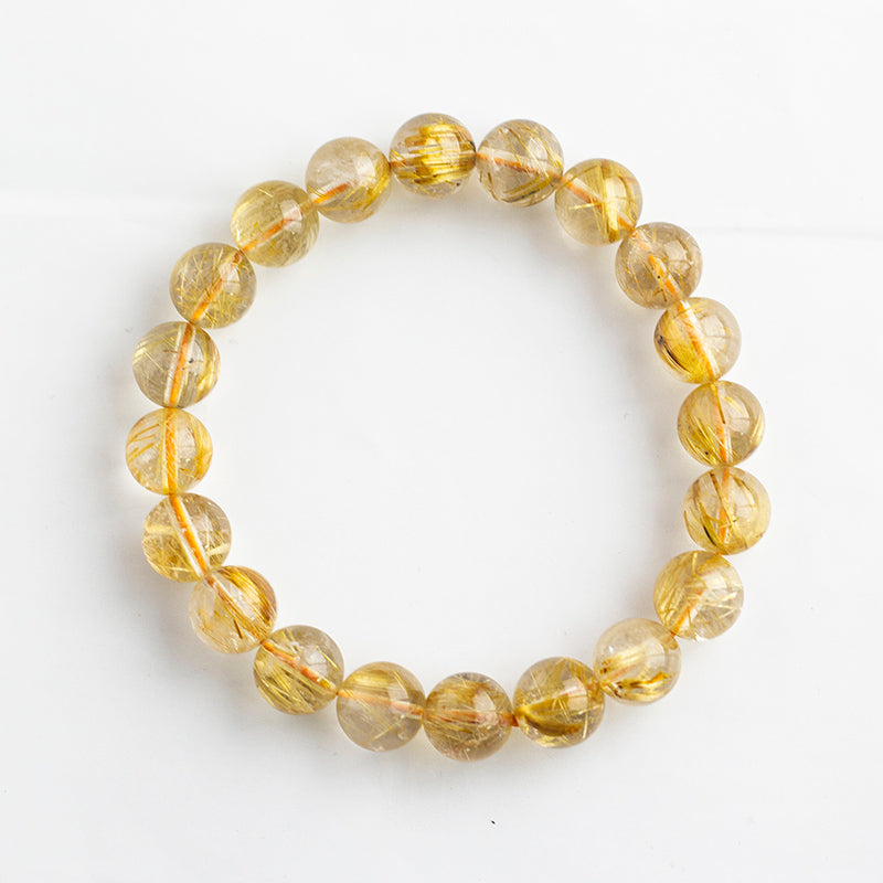 <You's jewelry>Exclusive customized golden crystal bracelet (9+)