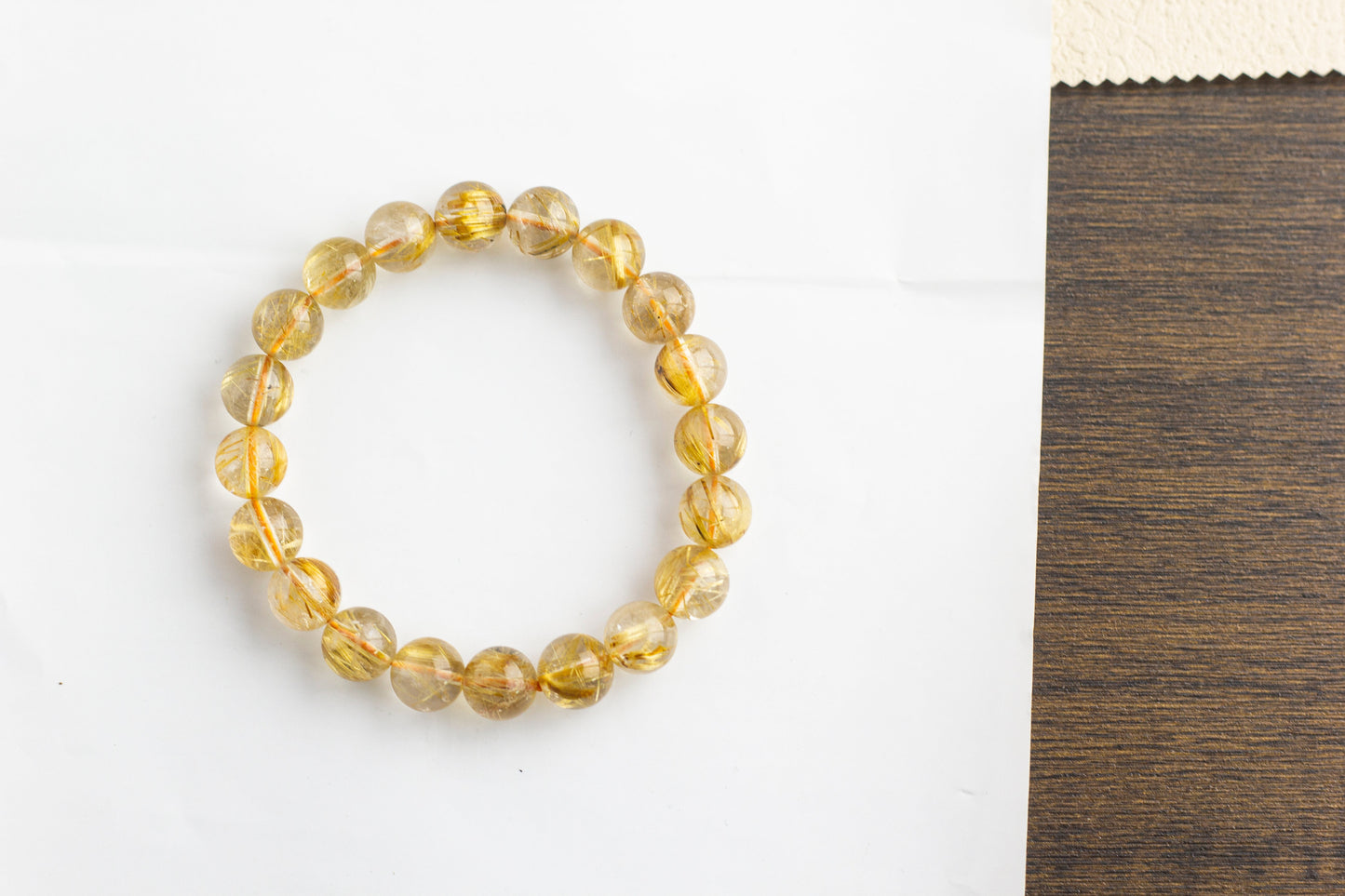 <You's jewelry>Exclusive customized golden crystal bracelet (9+)