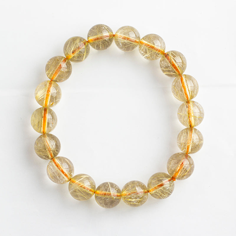 <You's jewelry>Exclusive customized golden crystal bracelet (11+)