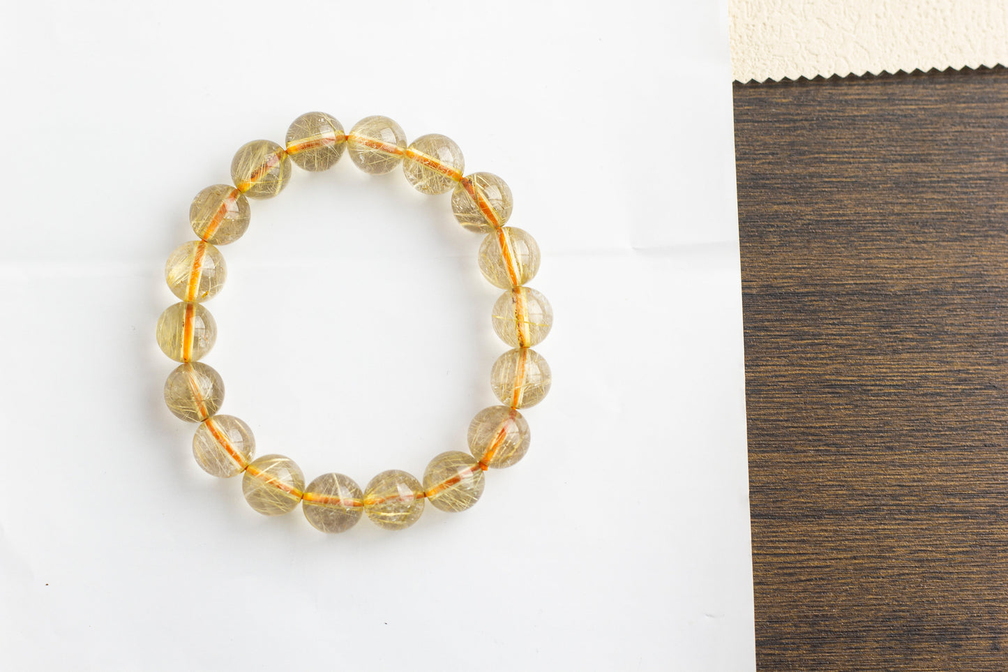 <You's jewelry>Exclusive customized golden crystal bracelet (11+)