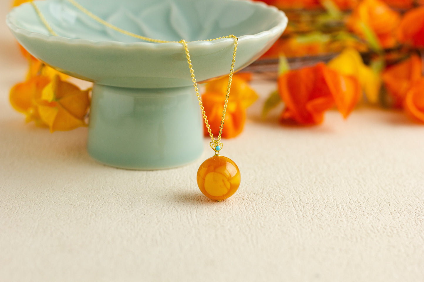 <You's jewelry>Exclusive customized 18K beeswax pendant (17+)