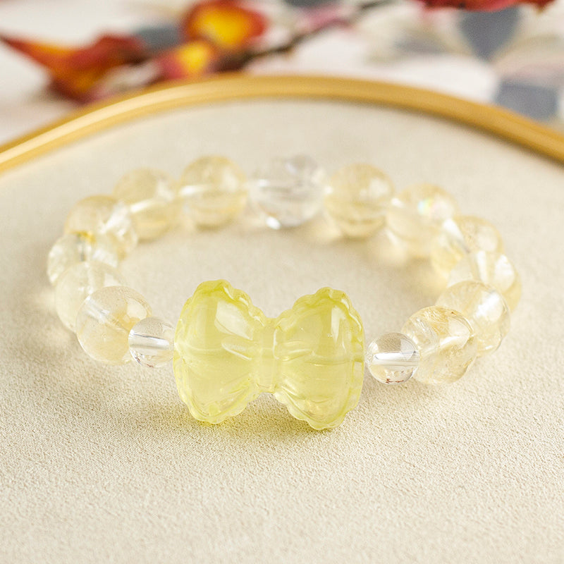 <You's jewelry>Exclusive customized citrine bracelet (12+)