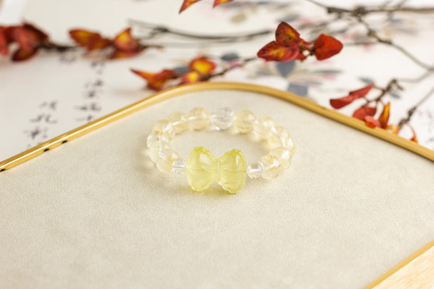 <You's jewelry>Exclusive customized citrine bracelet (12+)