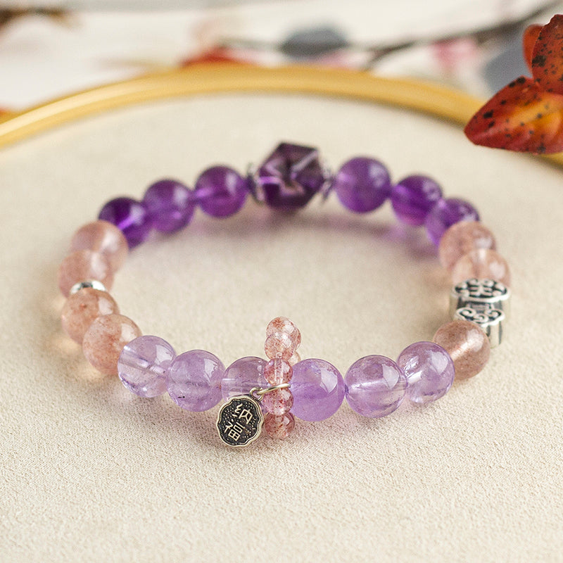 <You's jewelry>Exclusively customized Nine Purple Fire Bracelet (8+)