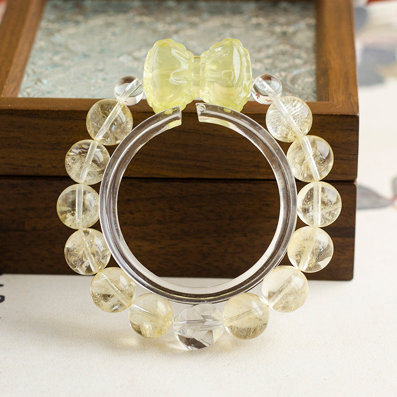 <You's jewelry>Exclusive customized citrine bracelet (12+)