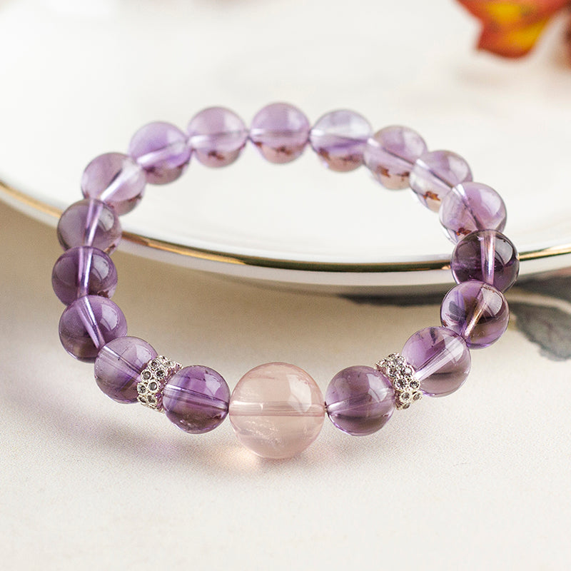 <You's jewelry>Exclusive customized amethyst bracelet (10+)