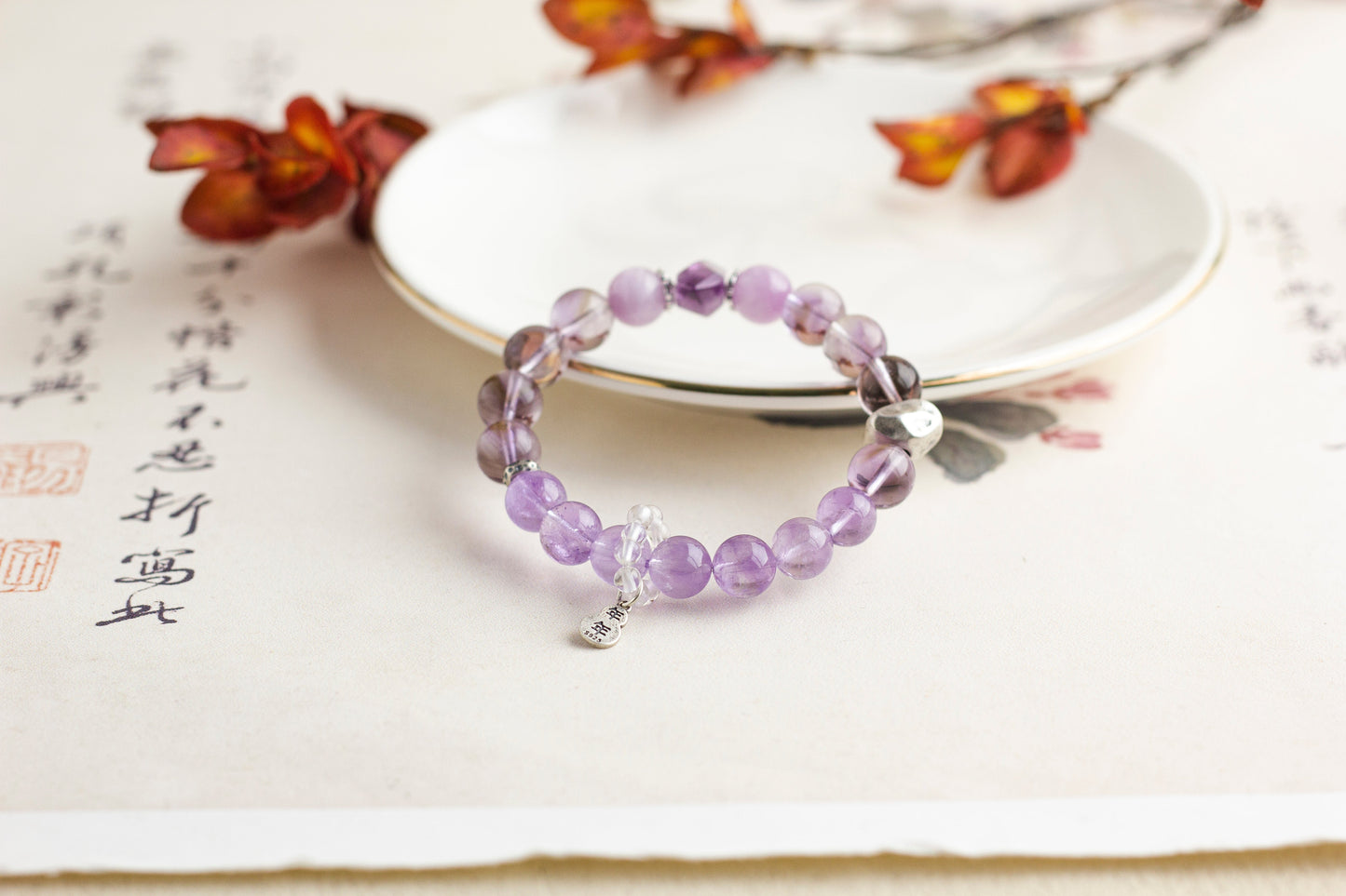 <You's jewelry>Exclusively customized Nine Purple Fire Bracelet (10+)