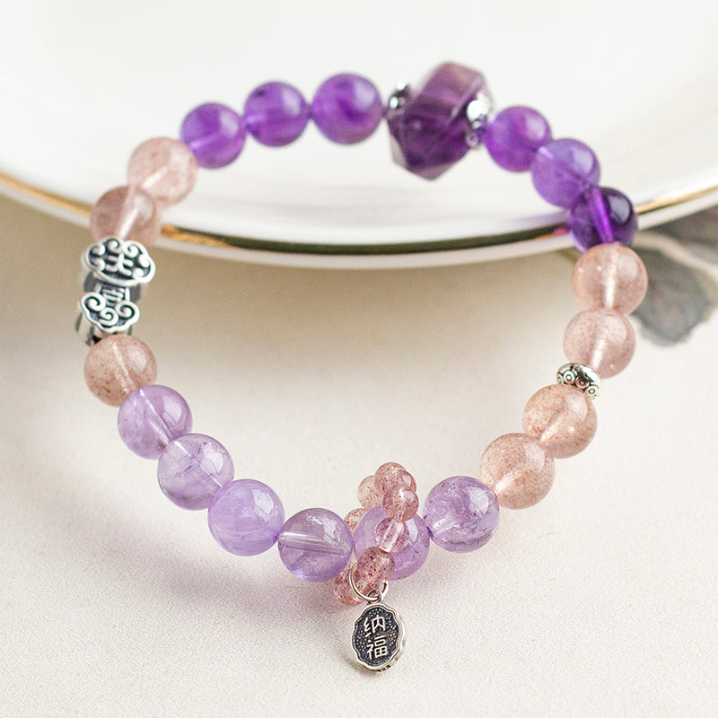 <You's jewelry>Exclusively customized Nine Purple Fire Bracelet (8+)