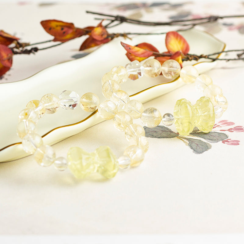 <You's jewelry>Exclusive customized citrine bracelet (12+)