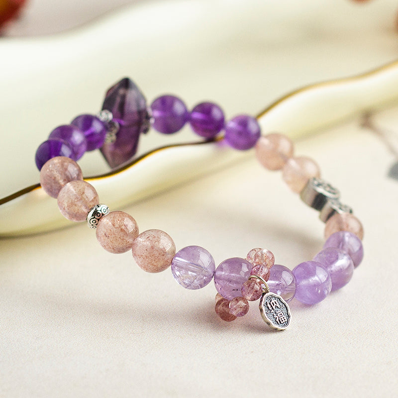 <You's jewelry>Exclusively customized Nine Purple Fire Bracelet (8+)