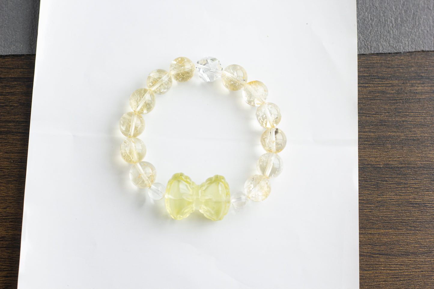 <You's jewelry>Exclusive customized citrine bracelet (12+)