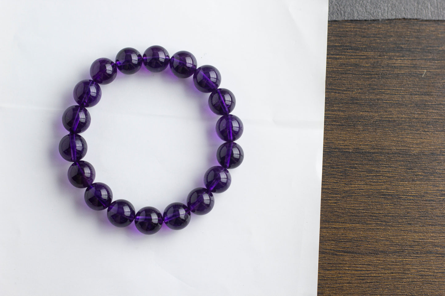 <You's jewelry>Exclusive customized amethyst bracelet (11+)