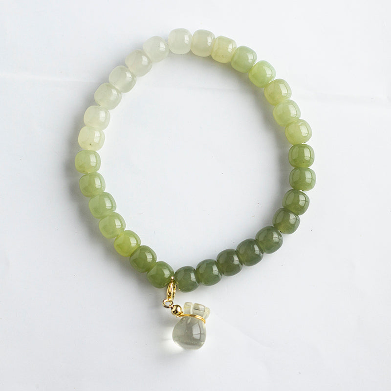 <You's jewelry>Exclusive customized Hetian jade bracelet (7+)