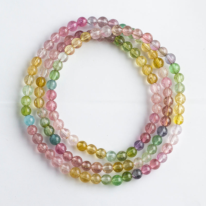 <You's jewelry>Exclusive customized tourmaline multi-ring bracelet (4+)