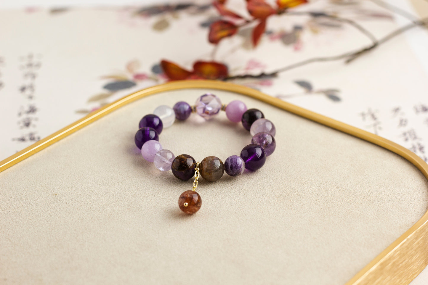 <You's jewelry>Exclusively customized Nine Purple Lihuo Haute Couture Bracelet