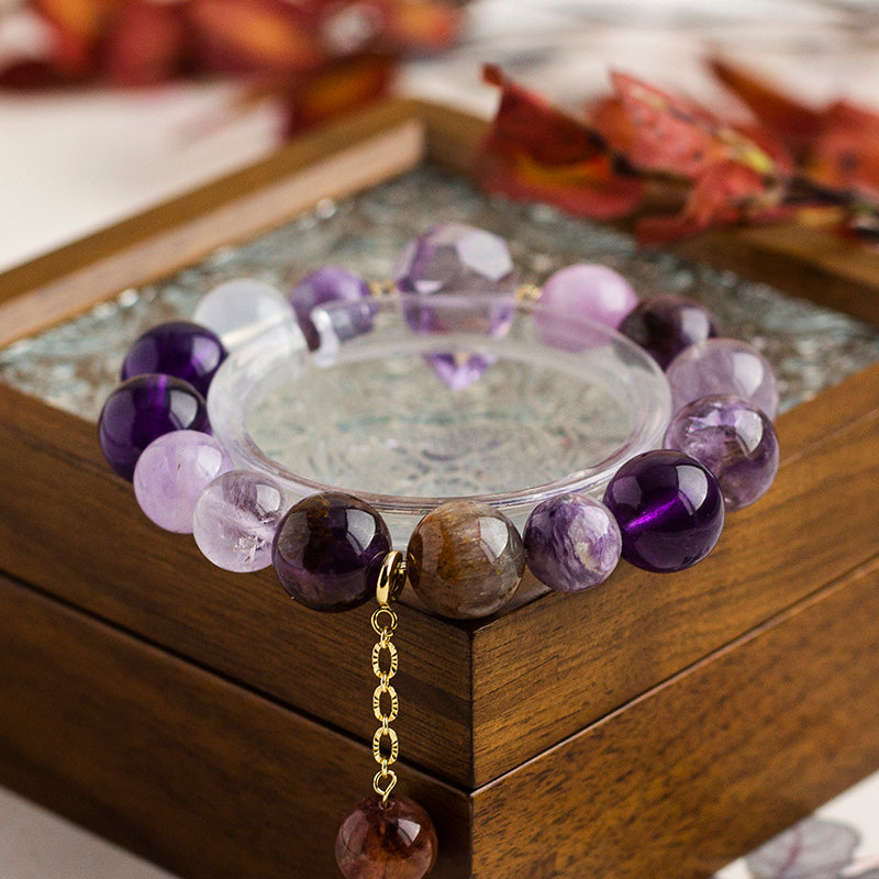 <You's jewelry>Exclusively customized Nine Purple Lihuo Haute Couture Bracelet