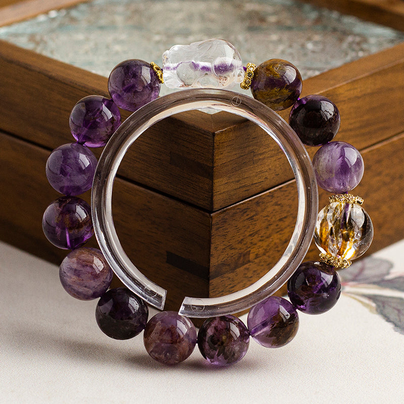 <You's jewelry>Exclusive customized purple ghost bracelet (12+)