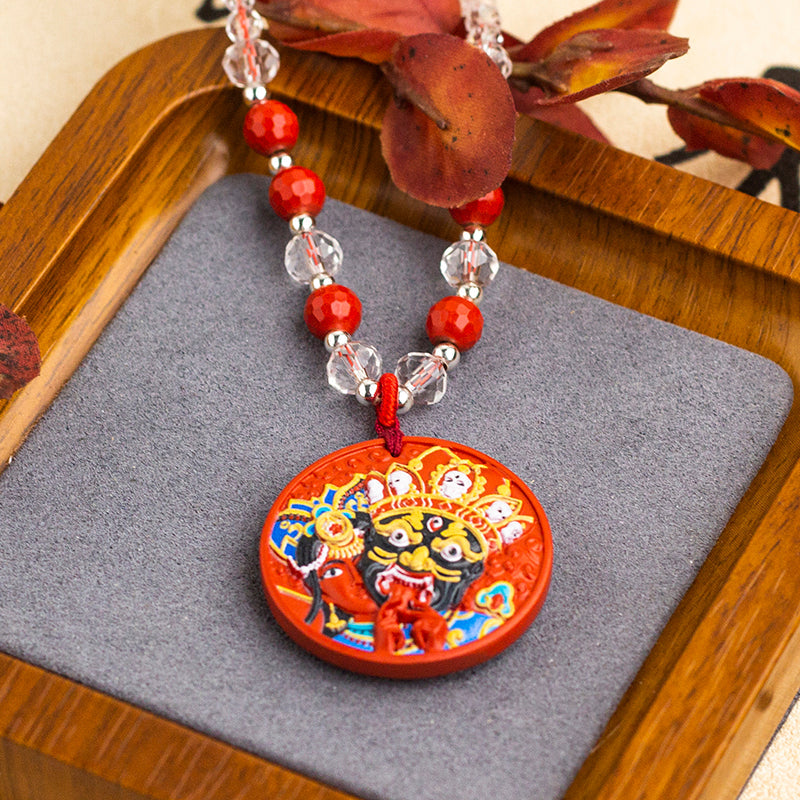 <You's jewelry>Exclusive customized cinnabar Zakiram pendant