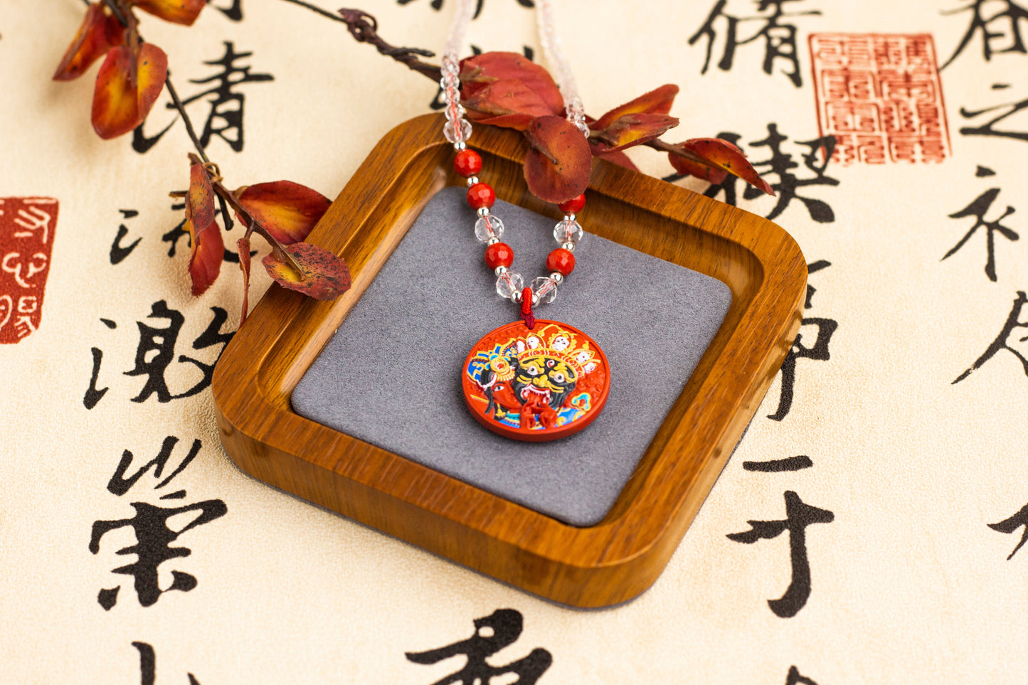 <You's jewelry>Exclusive customized cinnabar Zakiram pendant