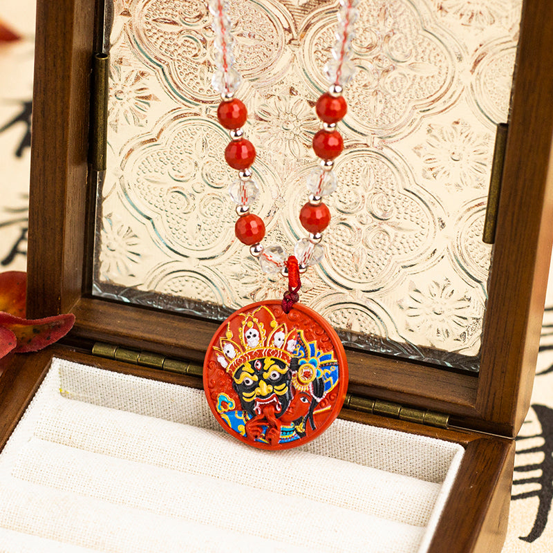 <You's jewelry>Exclusive customized cinnabar Zakiram pendant