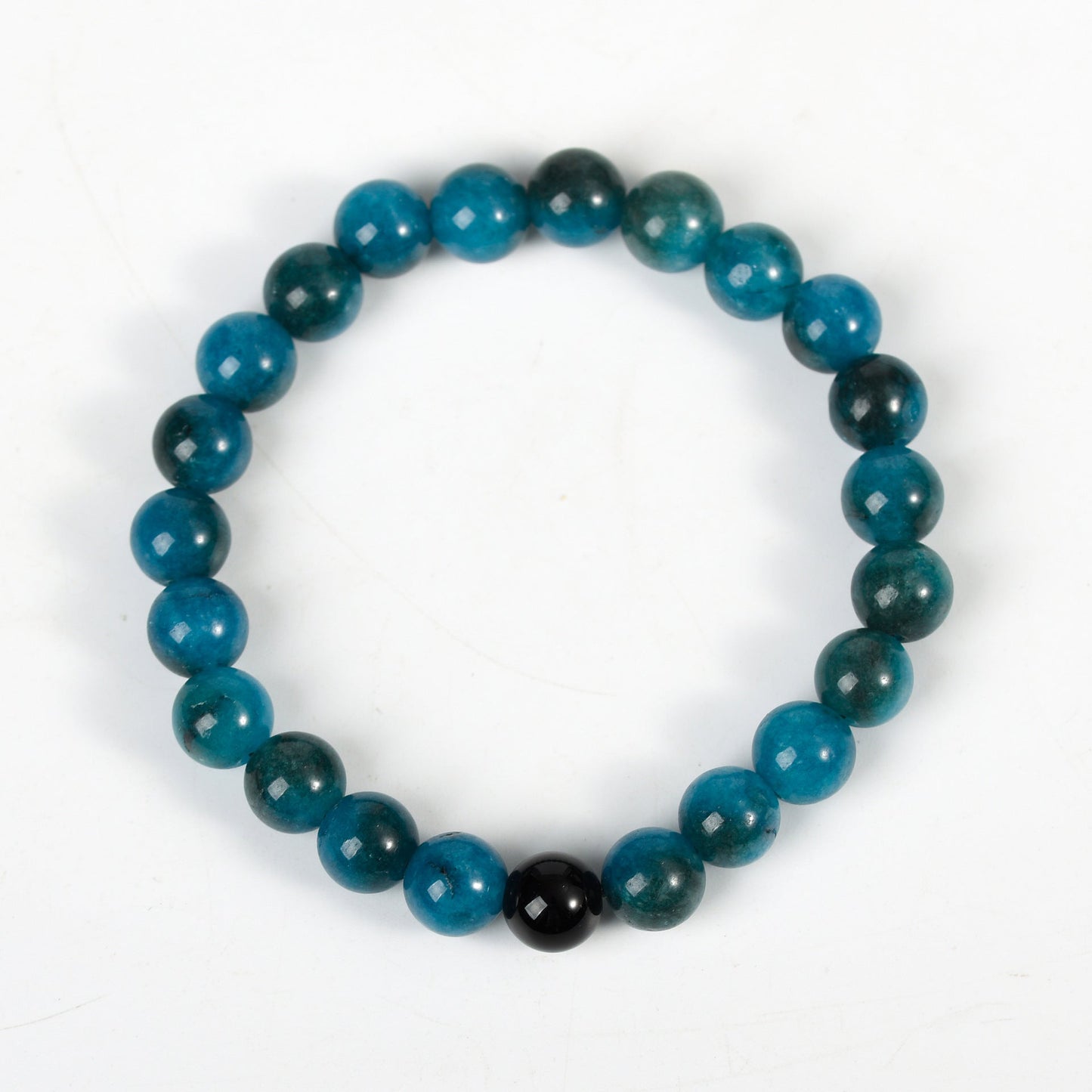 Stone beaded bracelet obsidian bead green aventurine agate turquoise bracelet jewelry