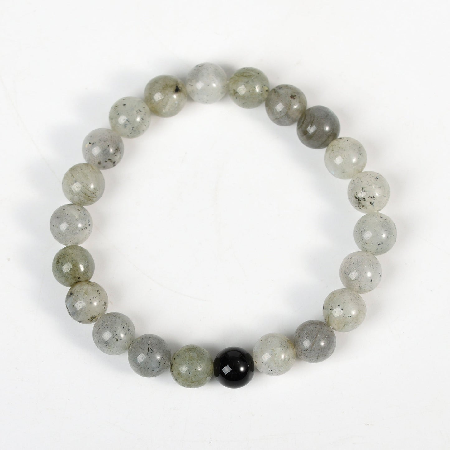 Stone beaded bracelet obsidian bead green aventurine agate turquoise bracelet jewelry