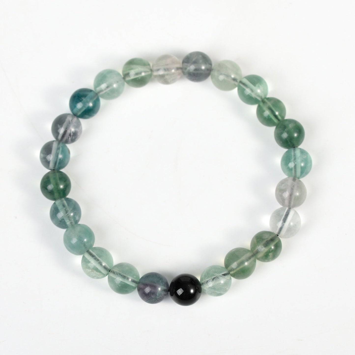 Stone beaded bracelet obsidian bead green aventurine agate turquoise bracelet jewelry