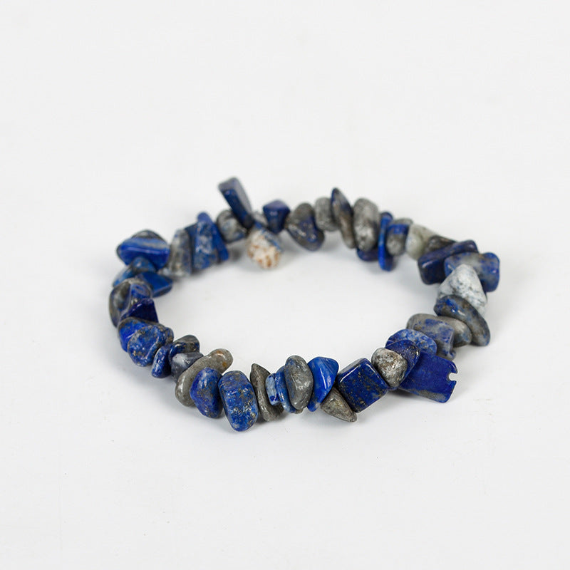 New hot selling natural crystal mixed irregular gravel bracelet for women handmade