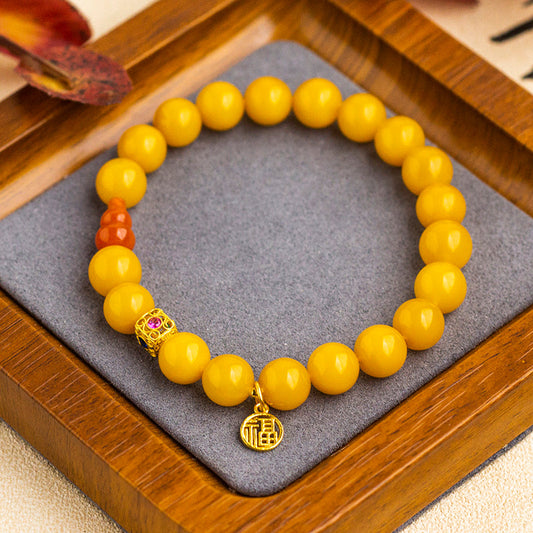 <You's jewelry>Exclusively customized beeswax bracelets（8+）