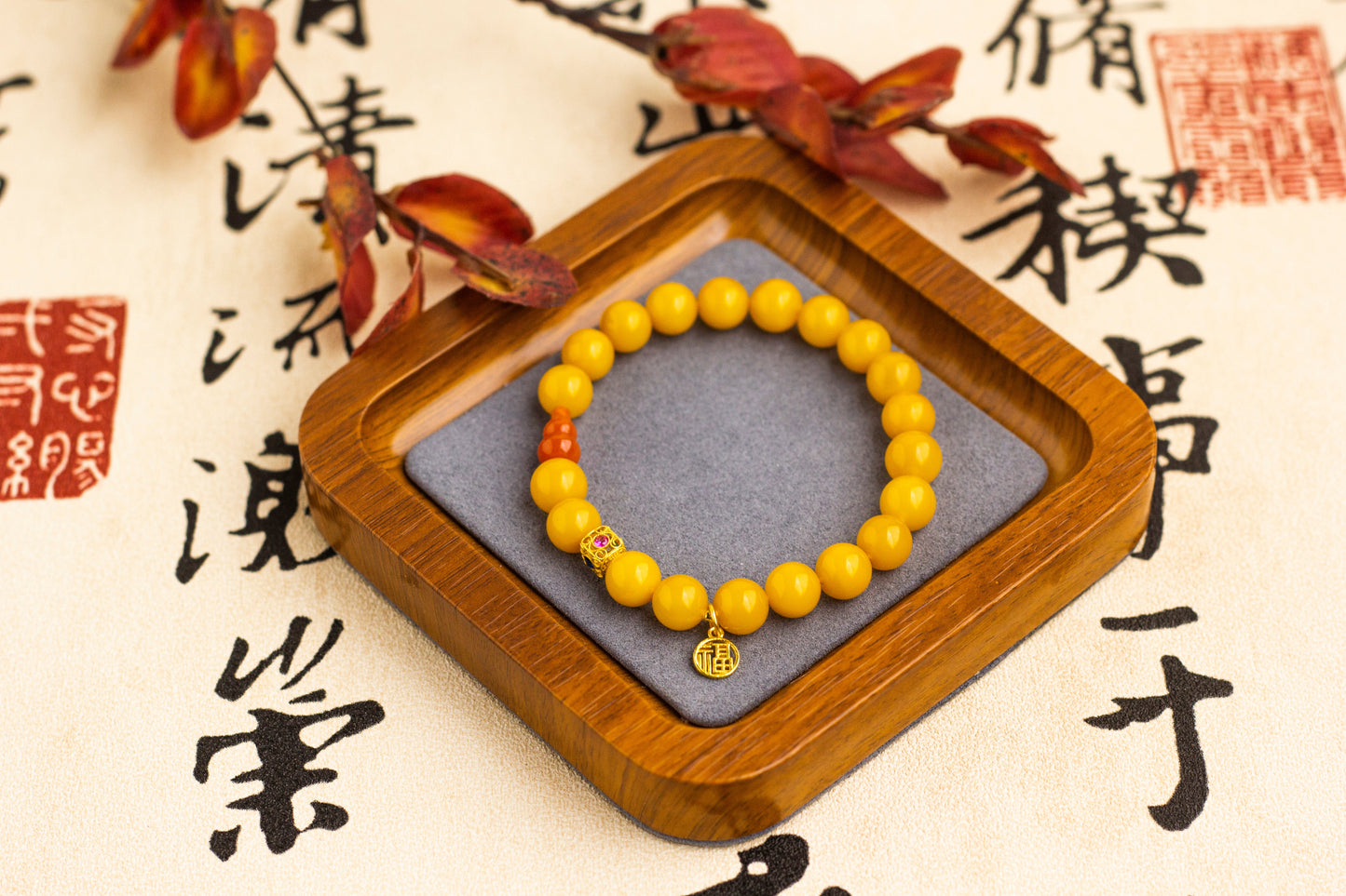 <You's jewelry>Exclusively customized beeswax bracelets（8+）