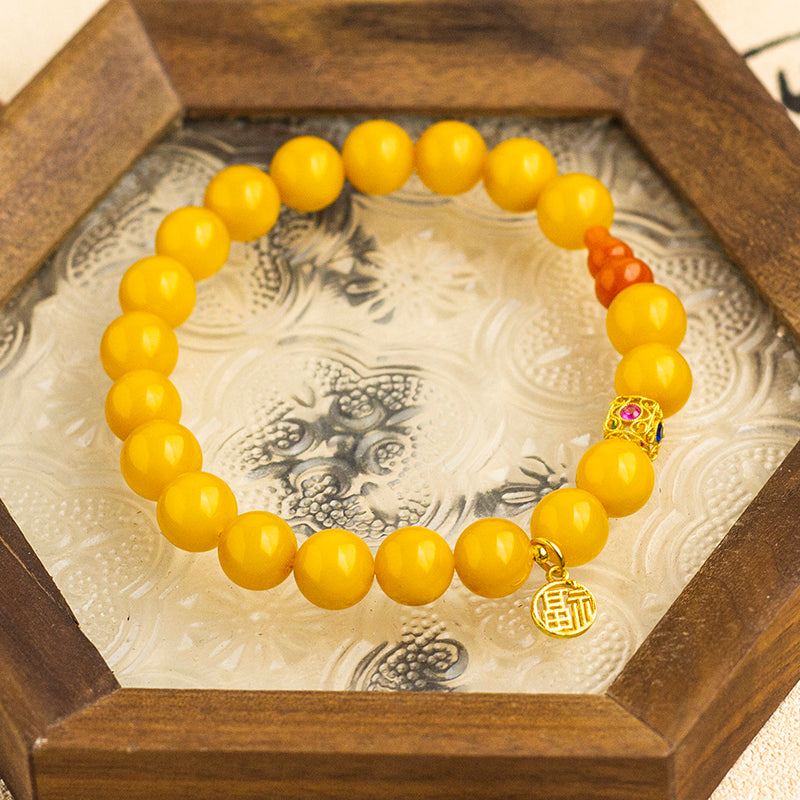 <You's jewelry>Exclusively customized beeswax bracelets（8+）