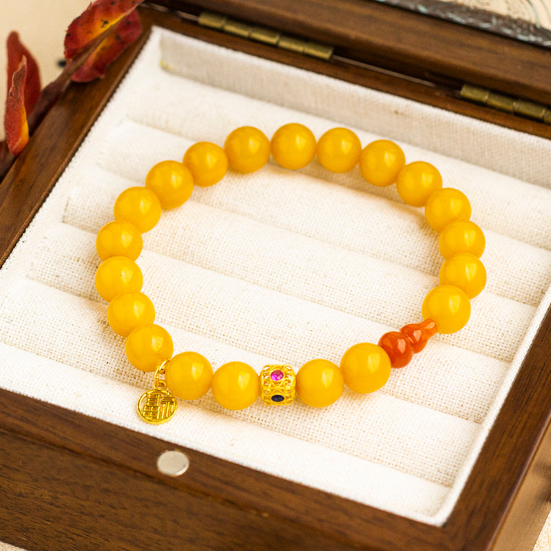 <You's jewelry>Exclusively customized beeswax bracelets（8+）