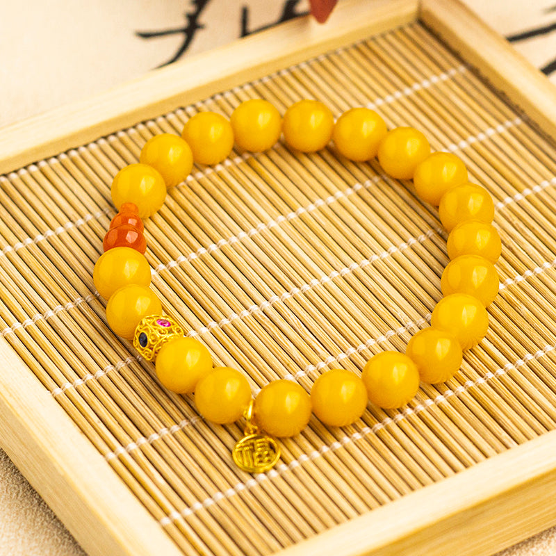 <You's jewelry>Exclusively customized beeswax bracelets（8+）