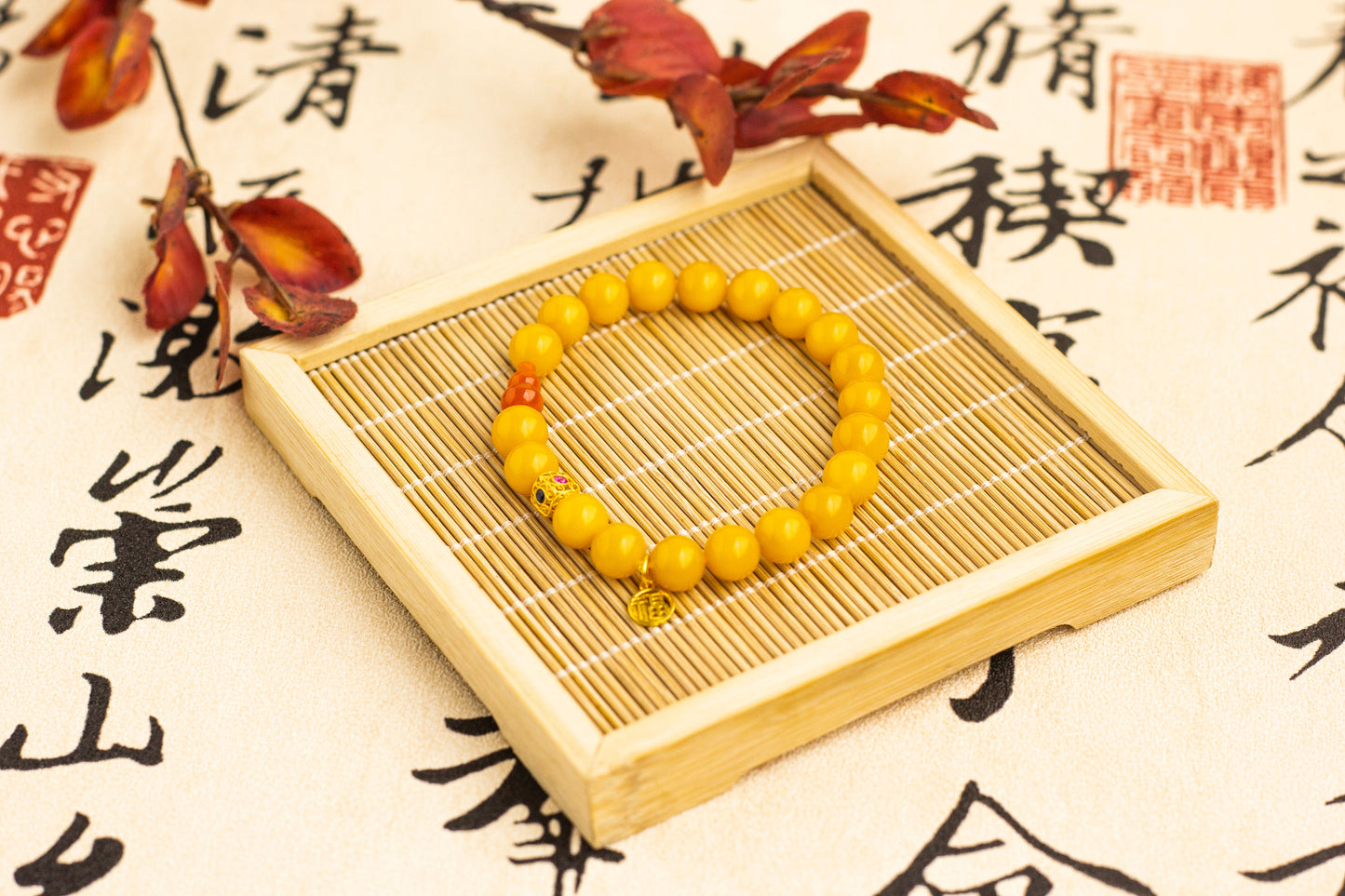 <You's jewelry>Exclusively customized beeswax bracelets（8+）