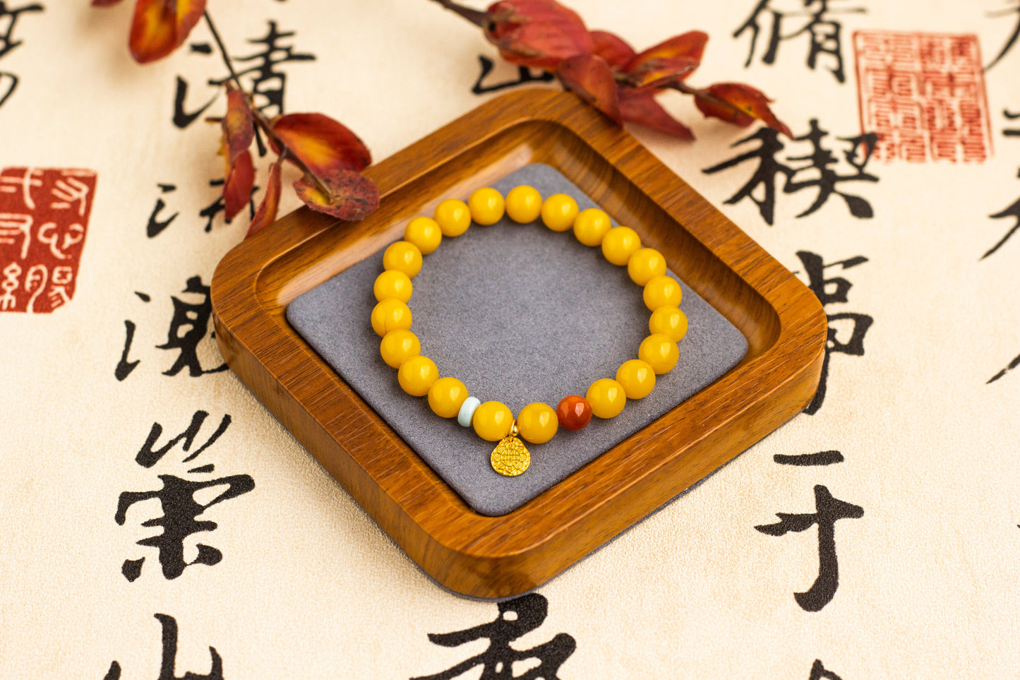 <You's jewelry>Exclusively customized beeswax bracelets（8+）