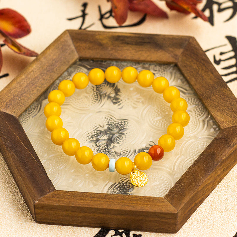 <You's jewelry>Exclusively customized beeswax bracelets（8+）