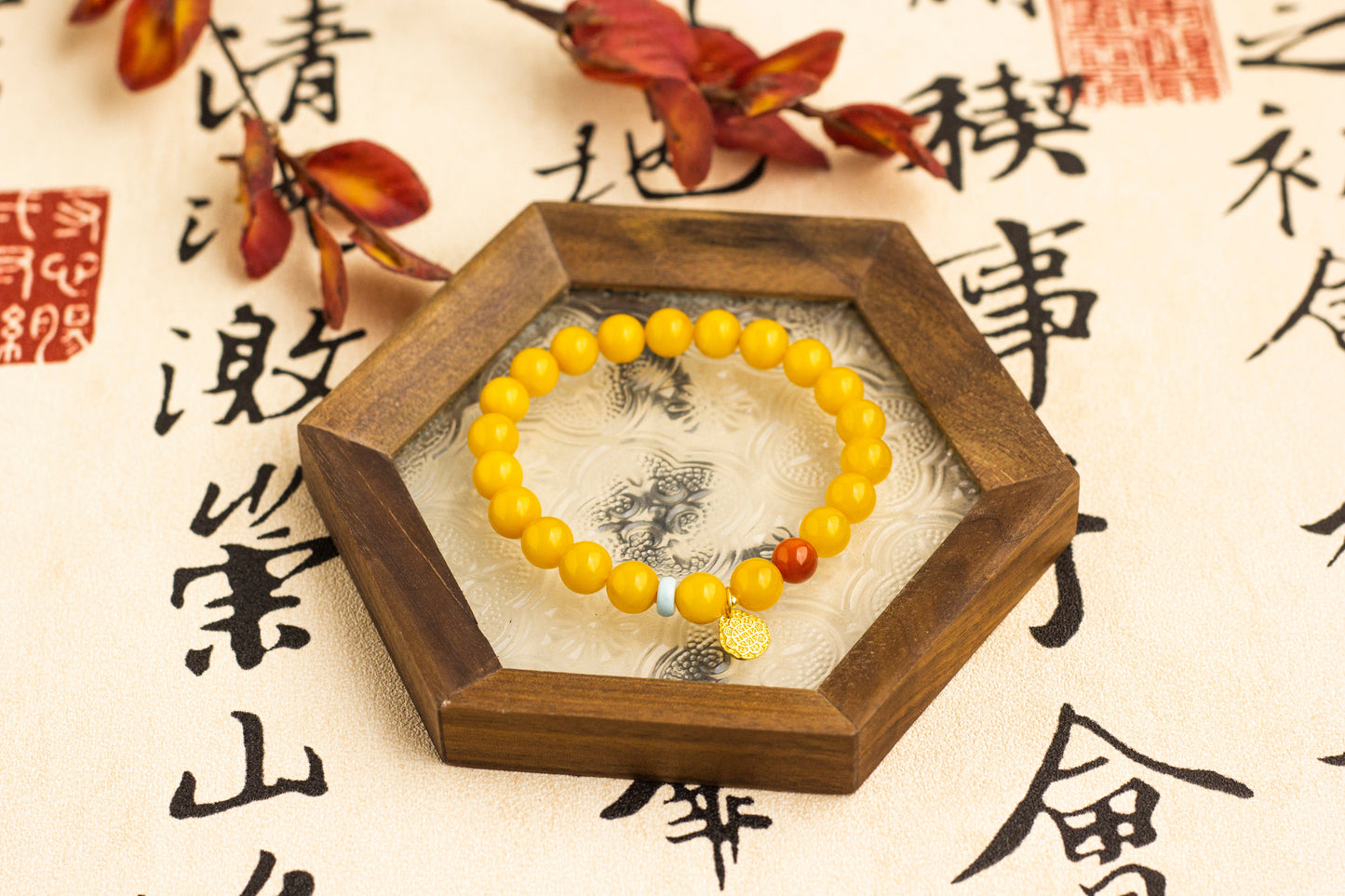 <You's jewelry>Exclusively customized beeswax bracelets（8+）