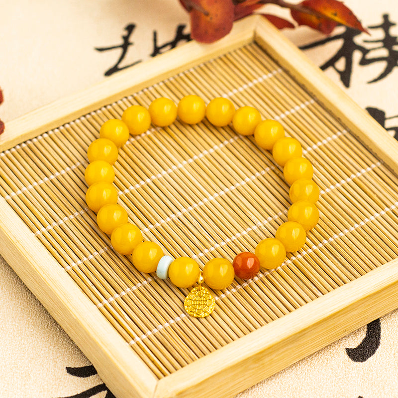 <You's jewelry>Exclusively customized beeswax bracelets（8+）