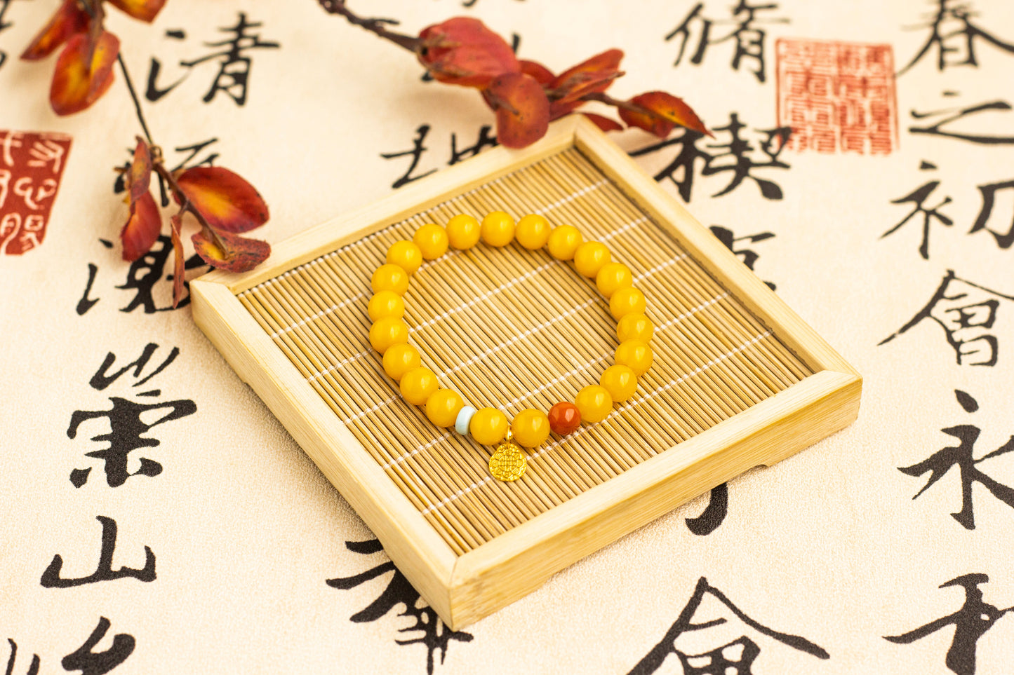 <You's jewelry>Exclusively customized beeswax bracelets（8+）