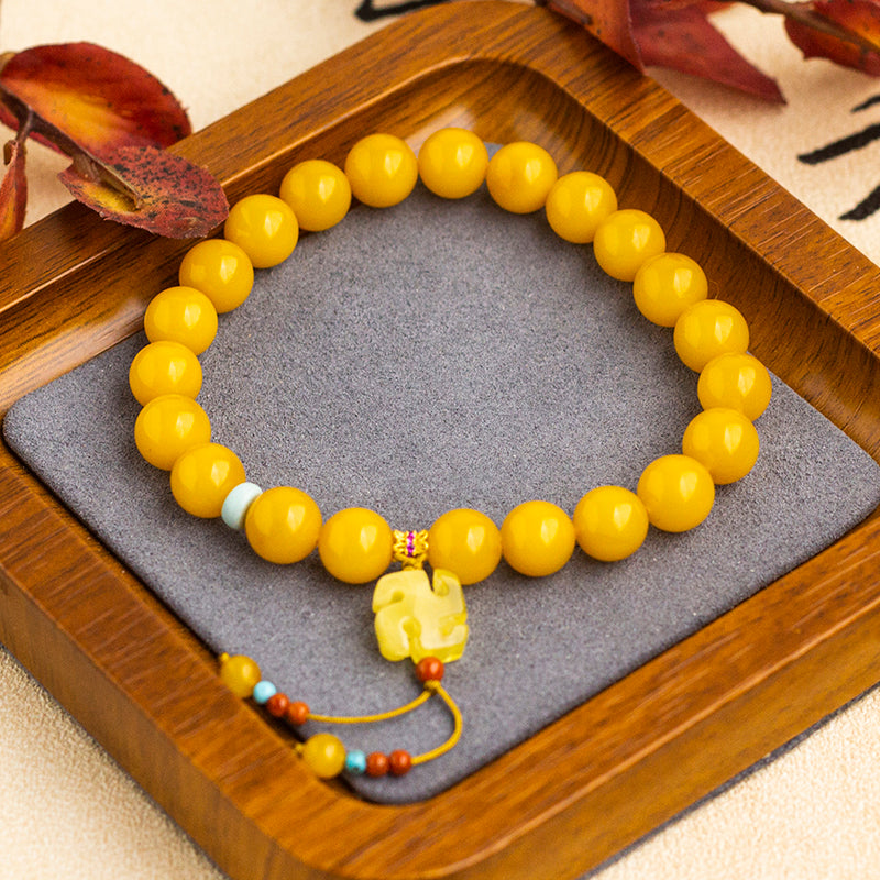 <You's jewelry>Exclusively customized beeswax bracelets（8+）