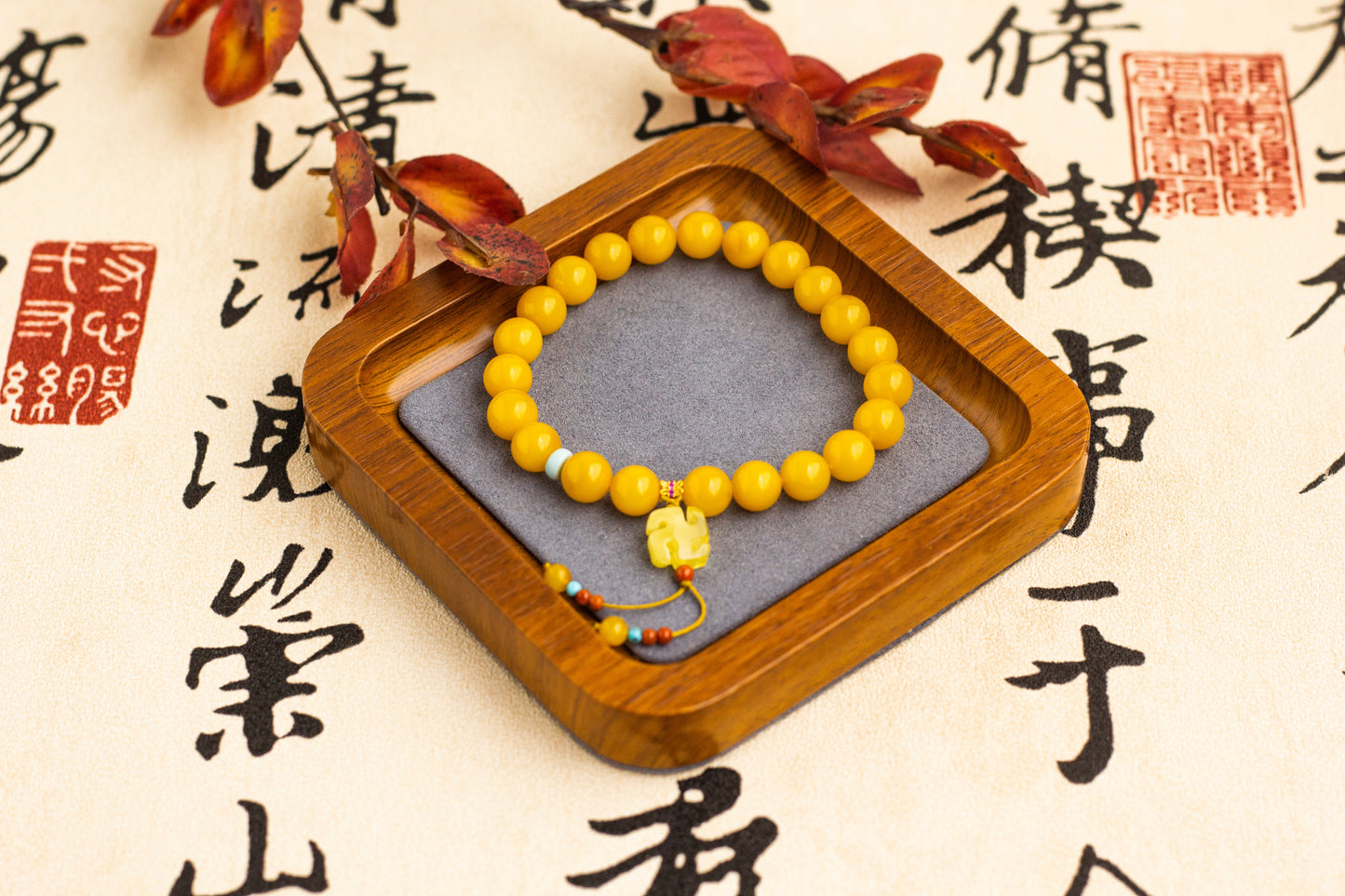 <You's jewelry>Exclusively customized beeswax bracelets（8+）