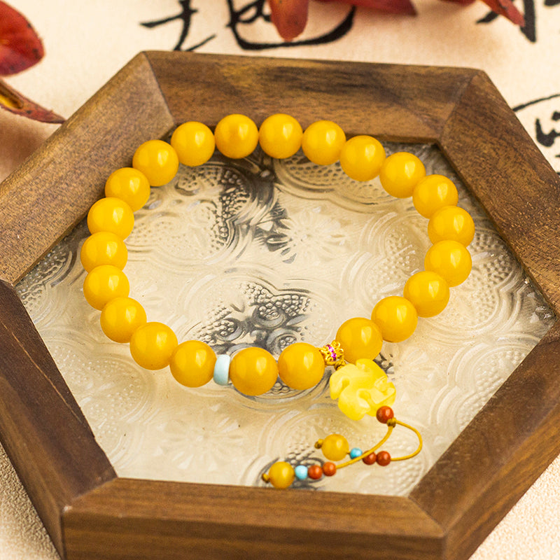 <You's jewelry>Exclusively customized beeswax bracelets（8+）