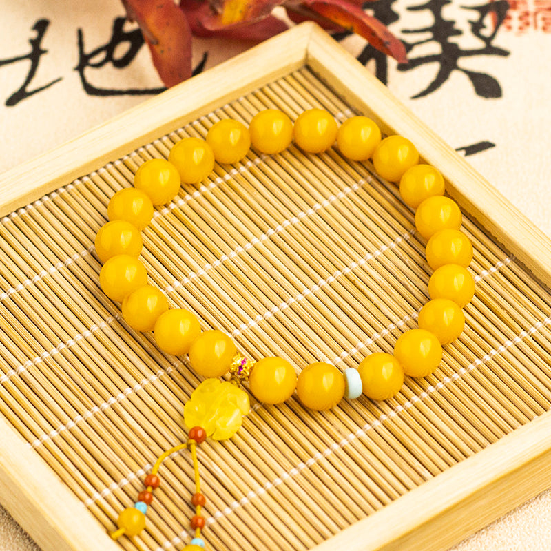 <You's jewelry>Exclusively customized beeswax bracelets（8+）