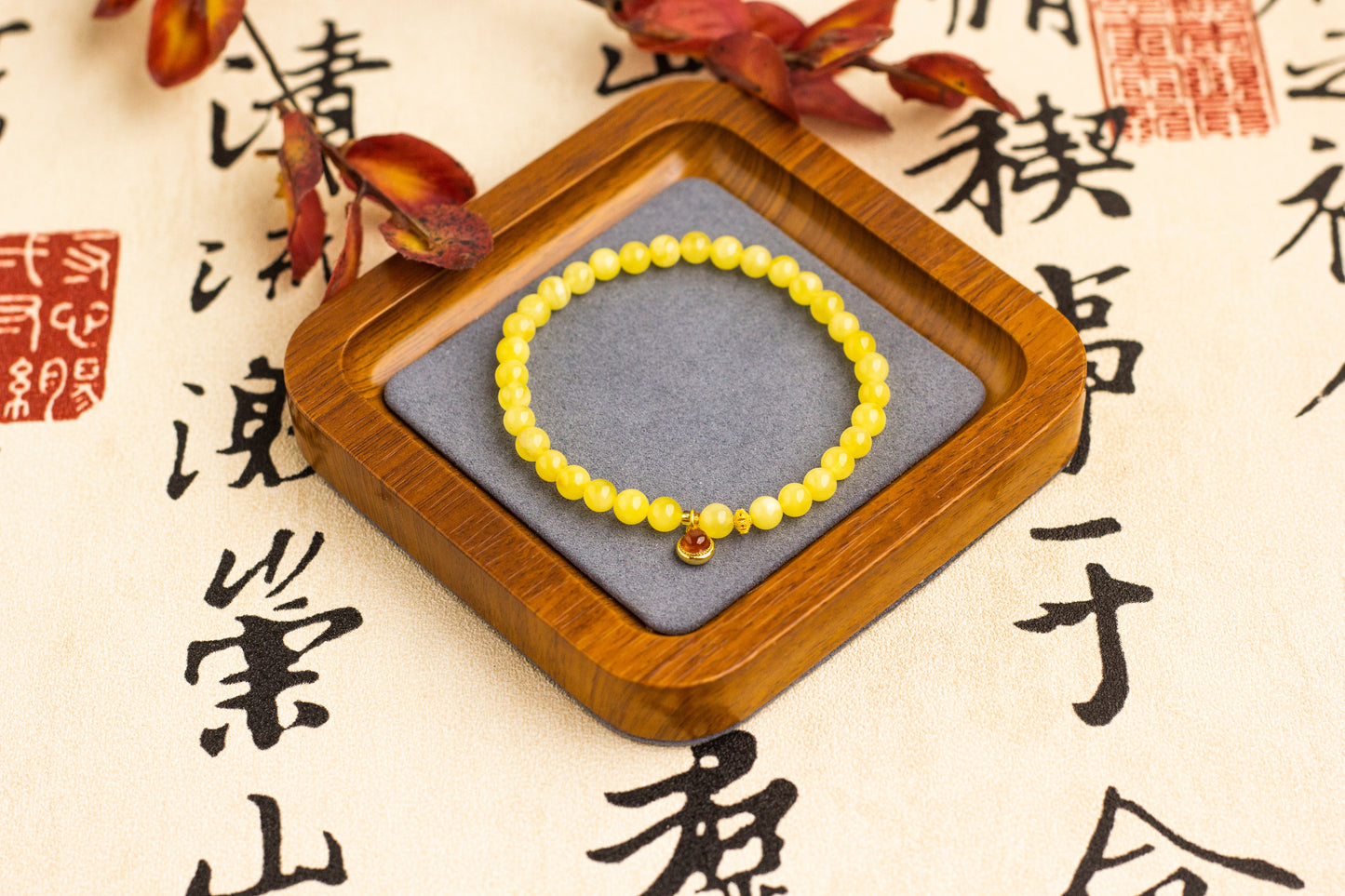 <You's jewelry>Exclusive customized beeswax bracelet