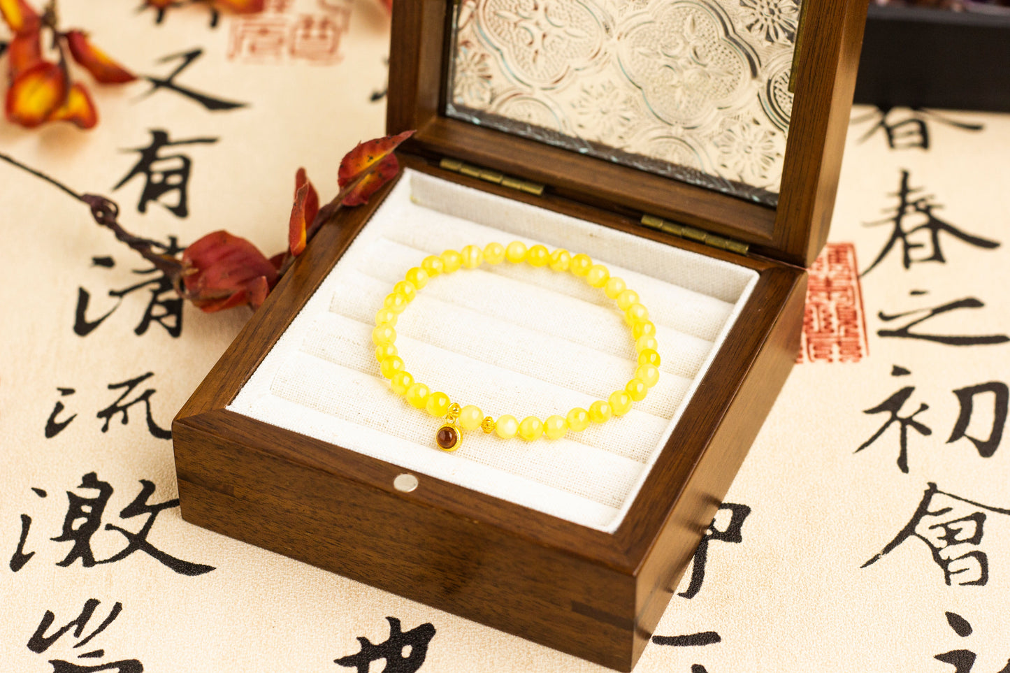 <You's jewelry>Exclusive customized beeswax bracelet